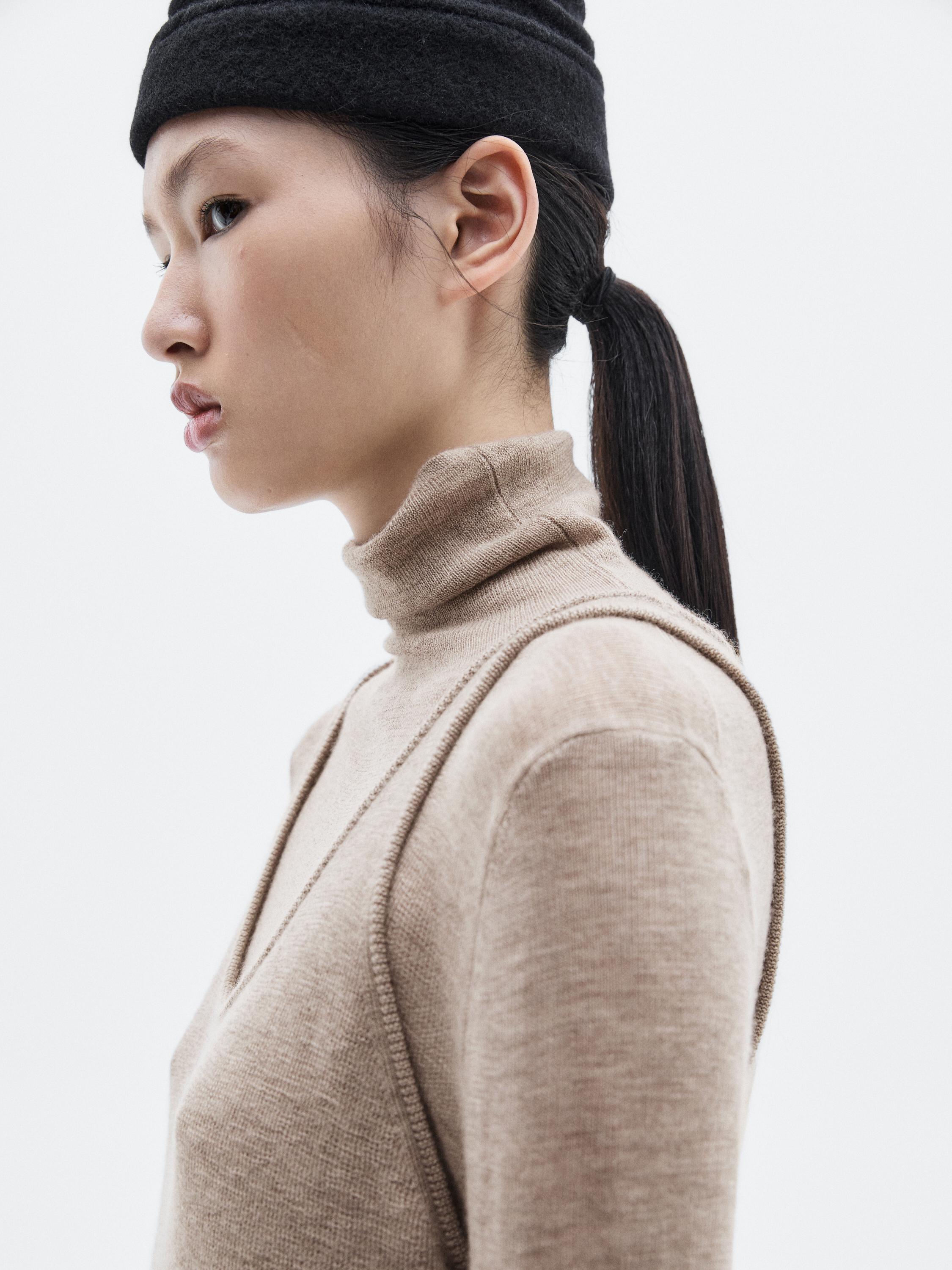 Débardeur long en maille 100 % cachemire - LIMITED